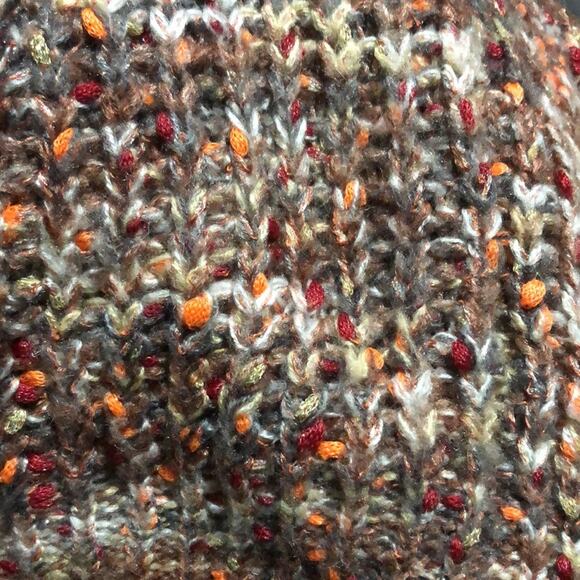 Line & Dot Multicolored Turtleneck Knit Sweater - Picture 6 of 10